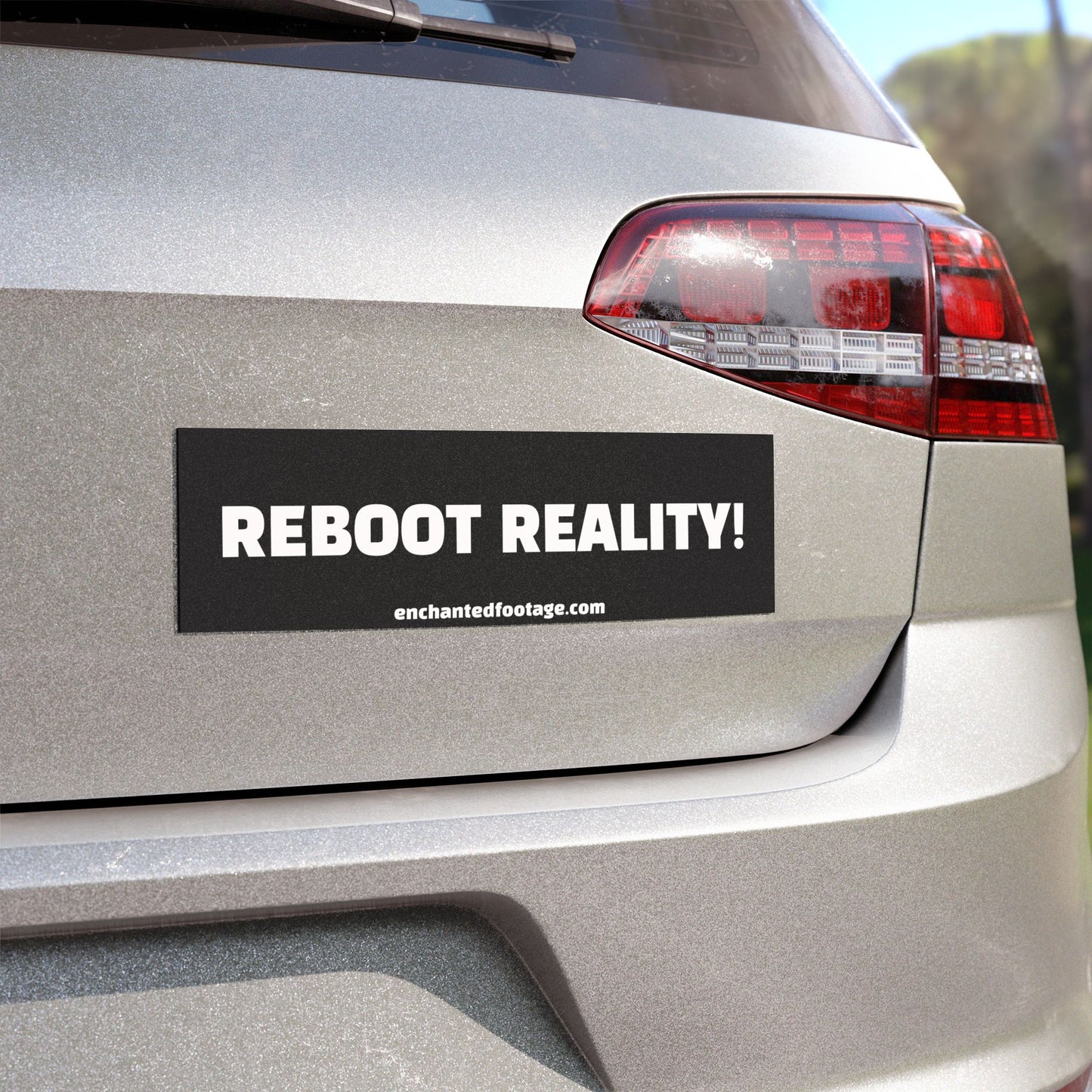 🤍 The Enchanted Statement™ Bumper Sticker | The Enchanted Drive Collection 🤍