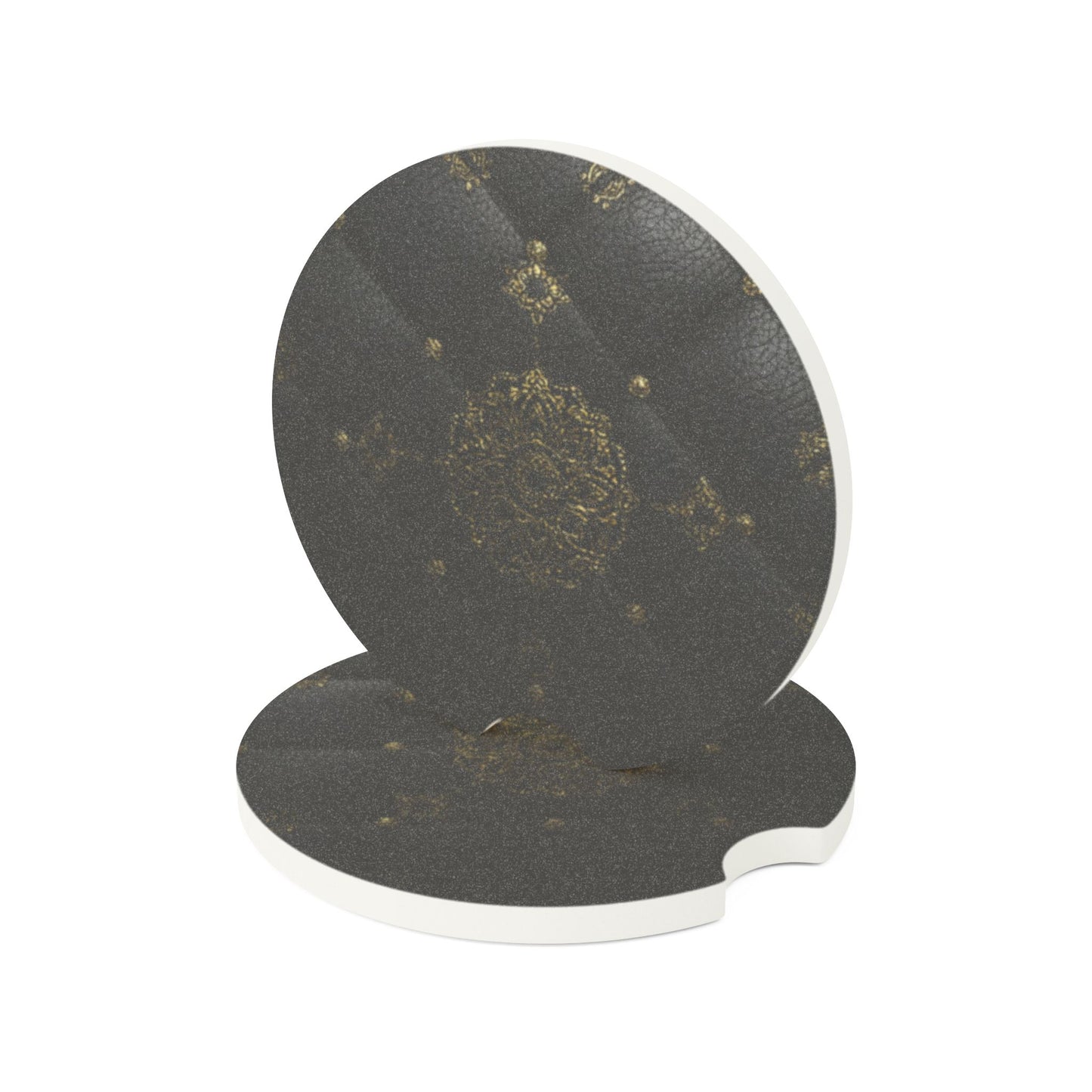 ✨🚗 The Enchanted Drive: Spellstone Sip Coasters – 2-Piece Luxury Car Set 💎🌙