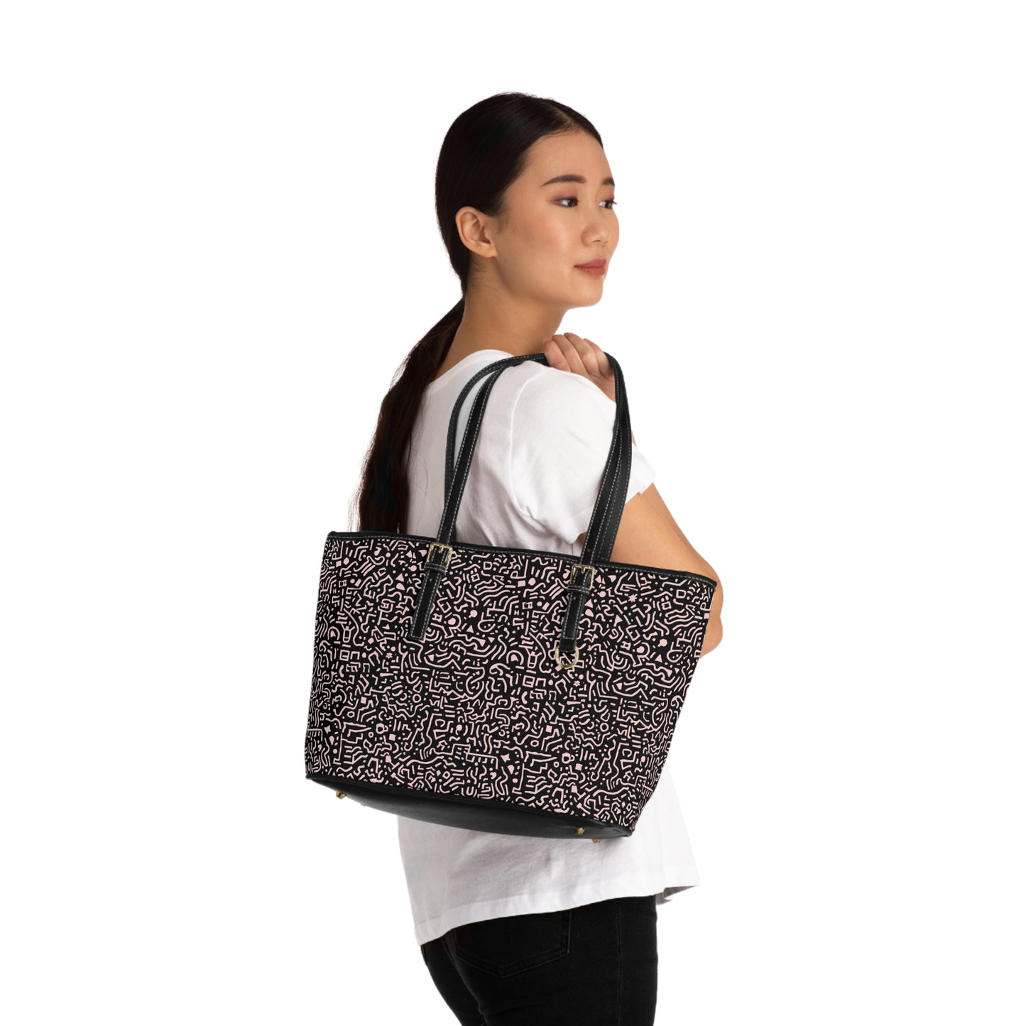 👜✨ The Razzle-Dazzle Double Vision™ PU Leather Shoulder Bag ✨👜🌈