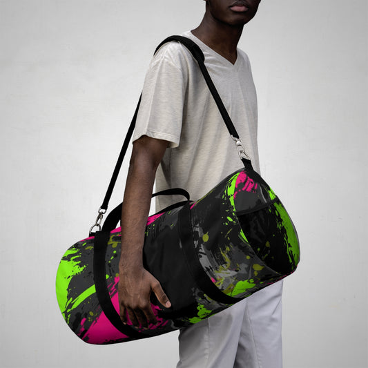 The Razzle-Dazzle Duffle Bag – One-of-a-Kind Design 🎨🔥