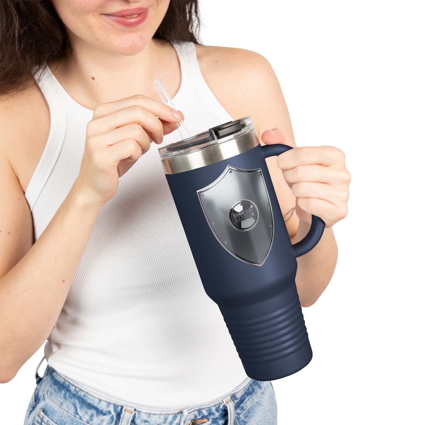 🤍 Enchanted Emblem Travel Tumbler 🤍