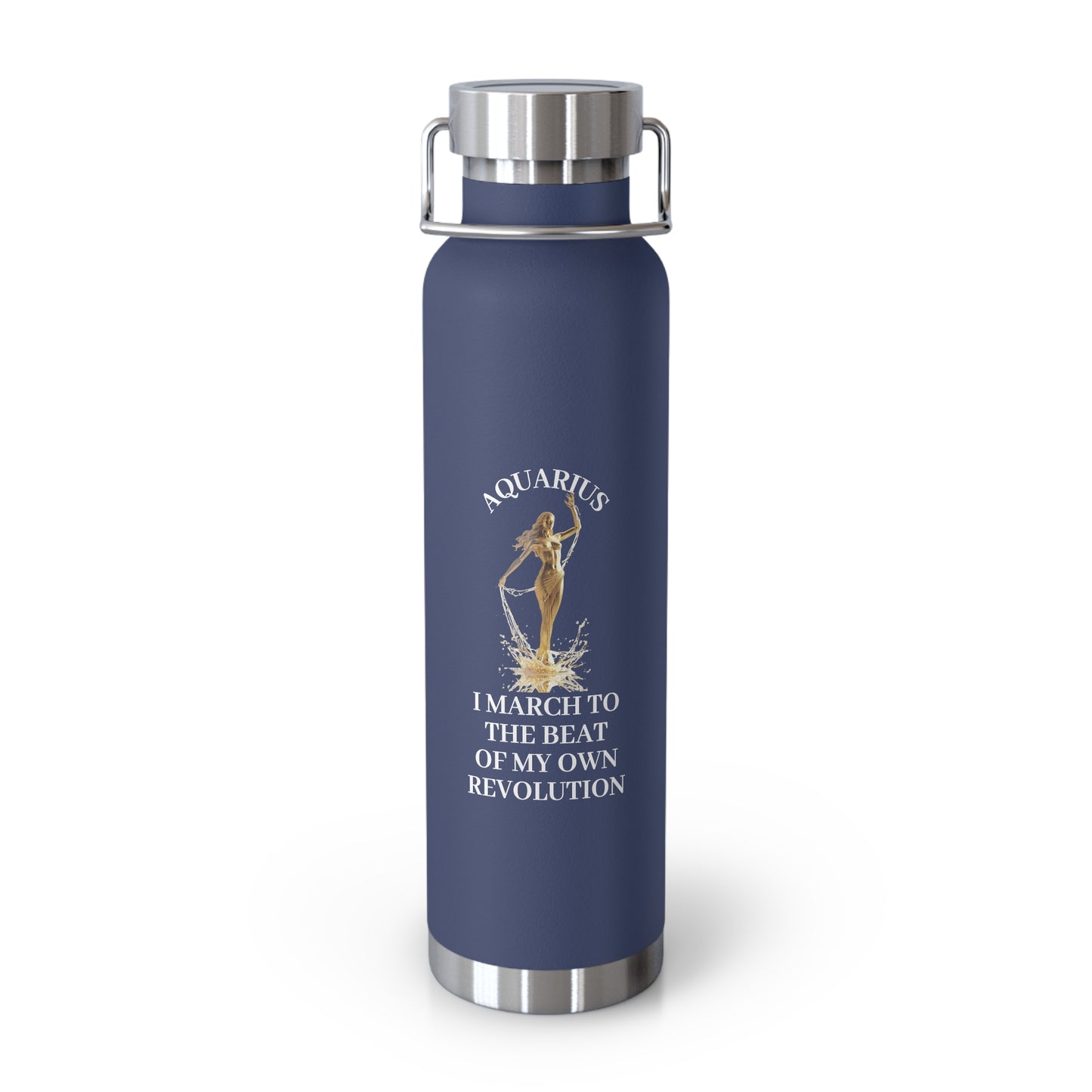 ♒ Aquarius Statement Bottle | The Enchanted Vessel™ Collection