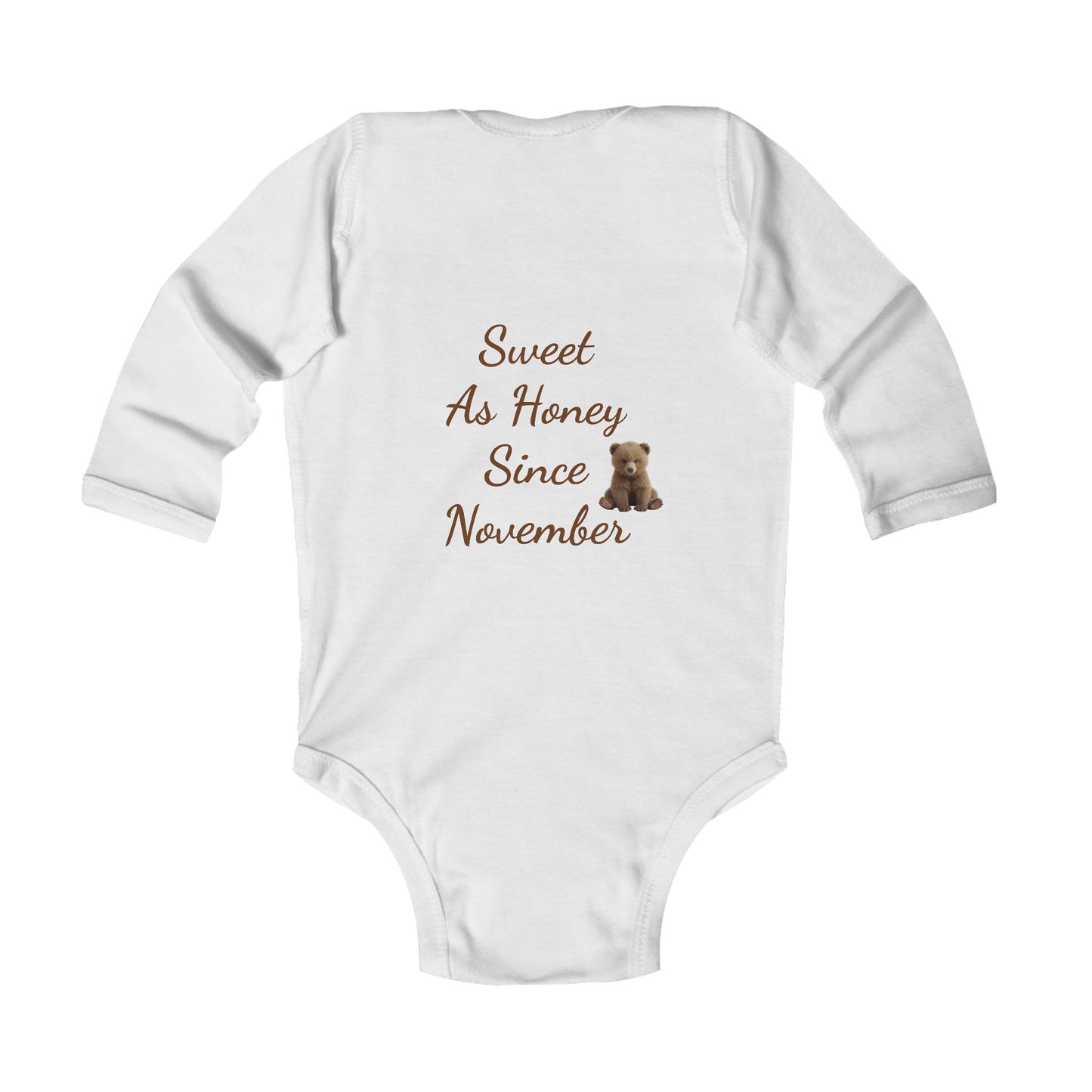 🐻 Born in November | Honey Bear | The Little Nicknames™ Collection