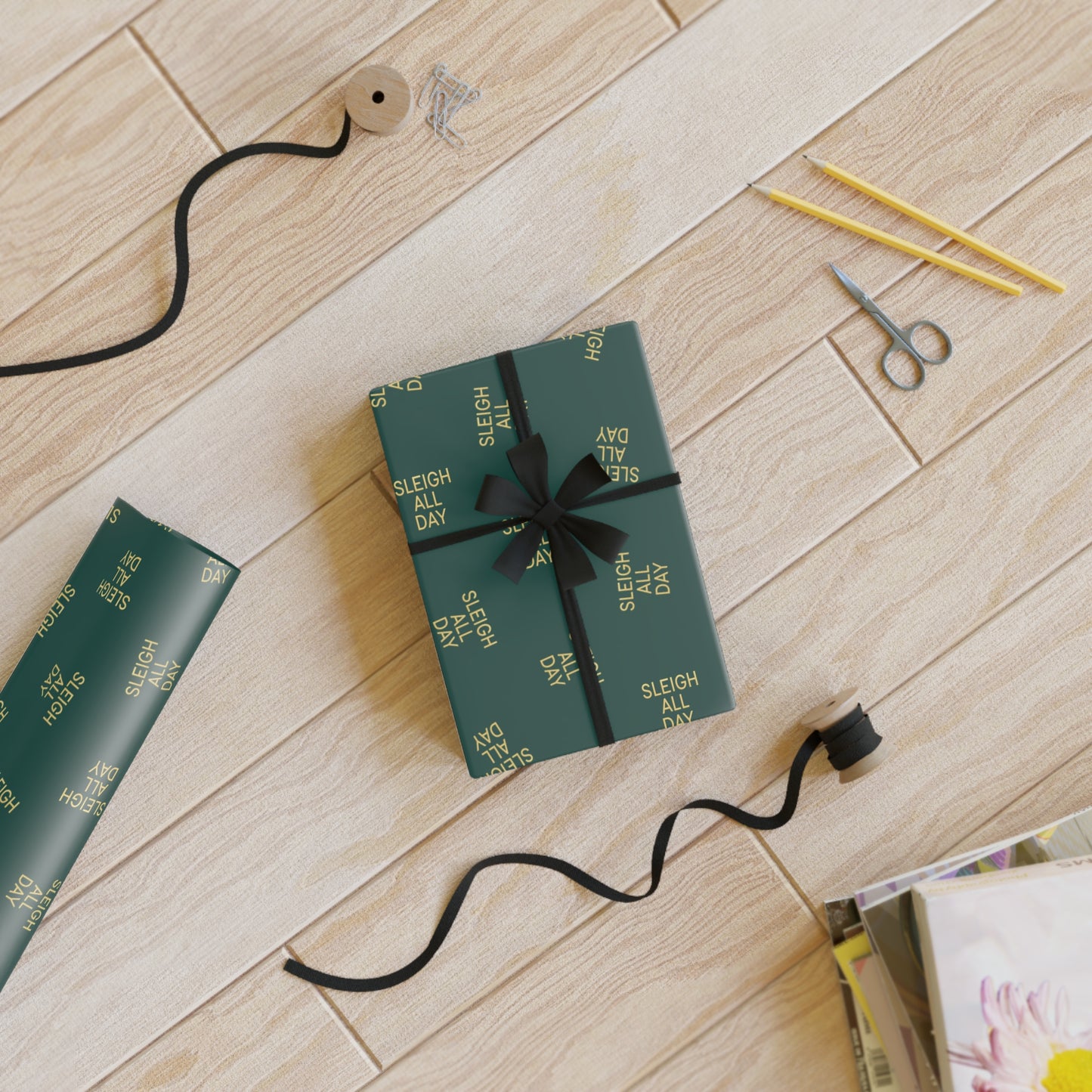 🎄✨ Enchanted Christmas Wrapping Paper – Holiday Magic in Every Fold 🎁❄️🌟