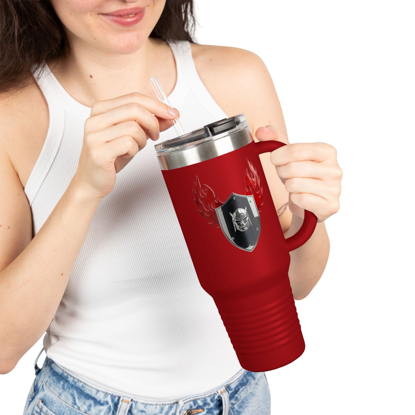 🤍 Enchanted Emblem Travel Tumbler 🤍