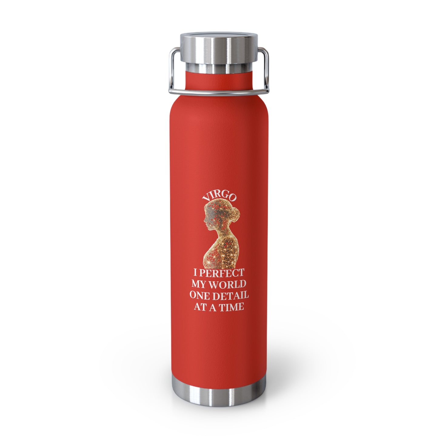 ✨🔮 Enchanted Virgo Copper Insulated Bottle – 22oz of Temperature Magic! 🔮✨