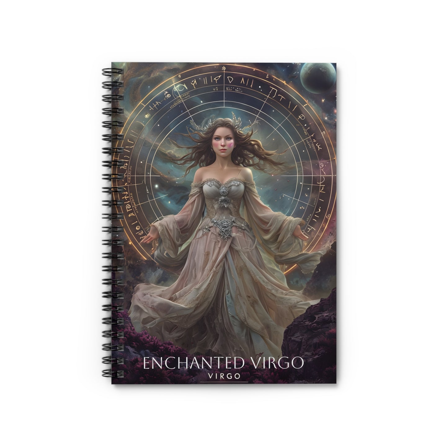 🌿✨ Enchanted Virgo Zodiac Journal – A Perfectly Crafted Notebook for Thoughtful Souls & Detail Lovers ♍📖