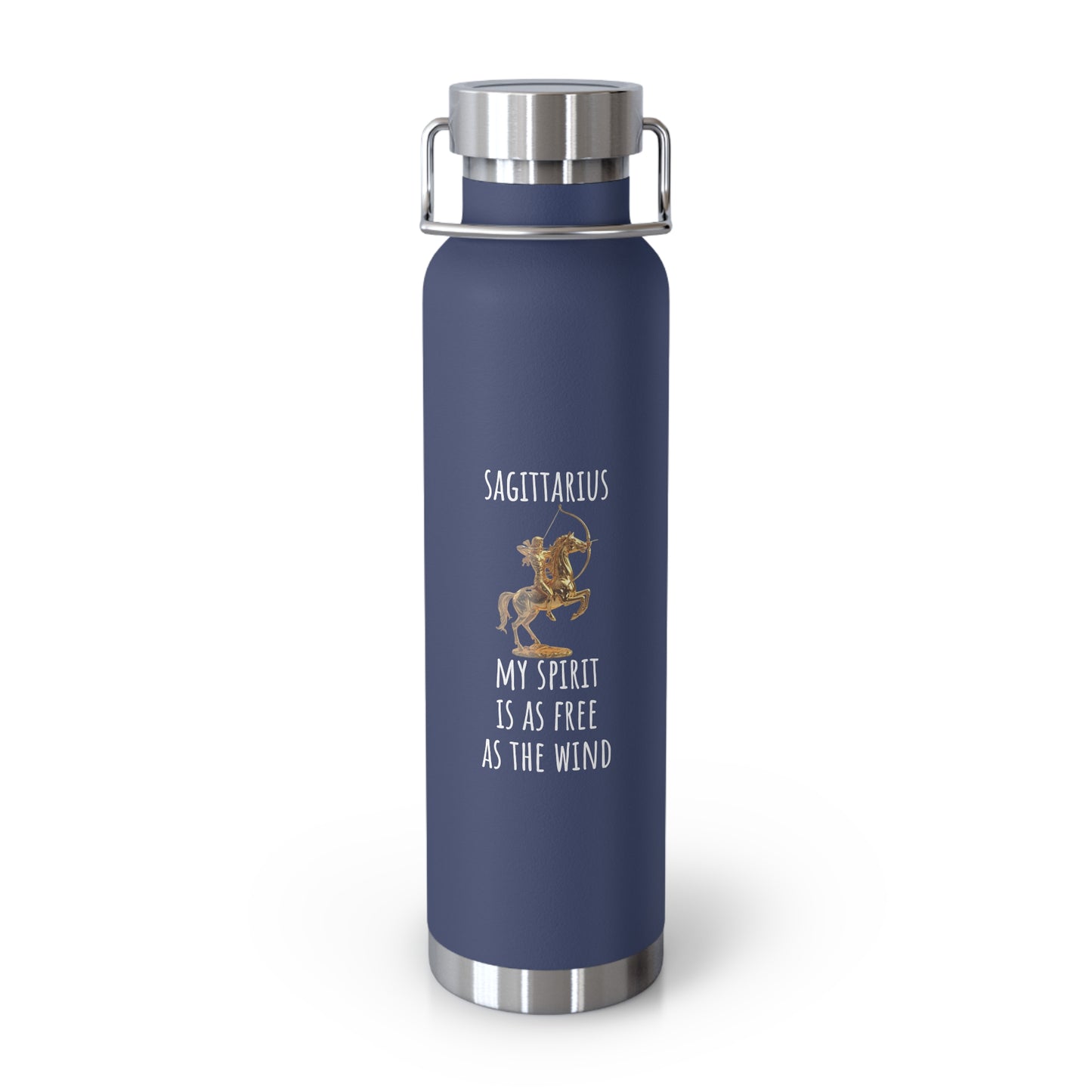 ✨🔮 Enchanted Sagittarius Copper Insulated Bottle – 22oz of Temperature Magic! 🔮✨