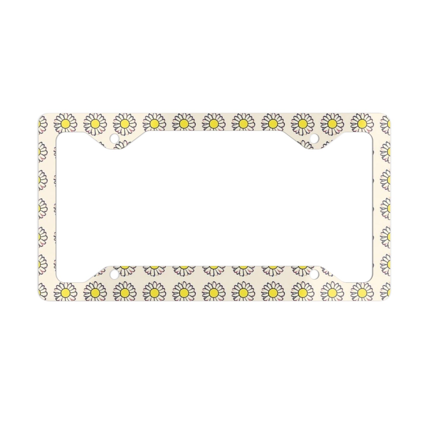 ✨🚗 The Enchanted Drive: Glossed Glory License Plate Frame – Luxury Custom Metal Accent 💎🌙