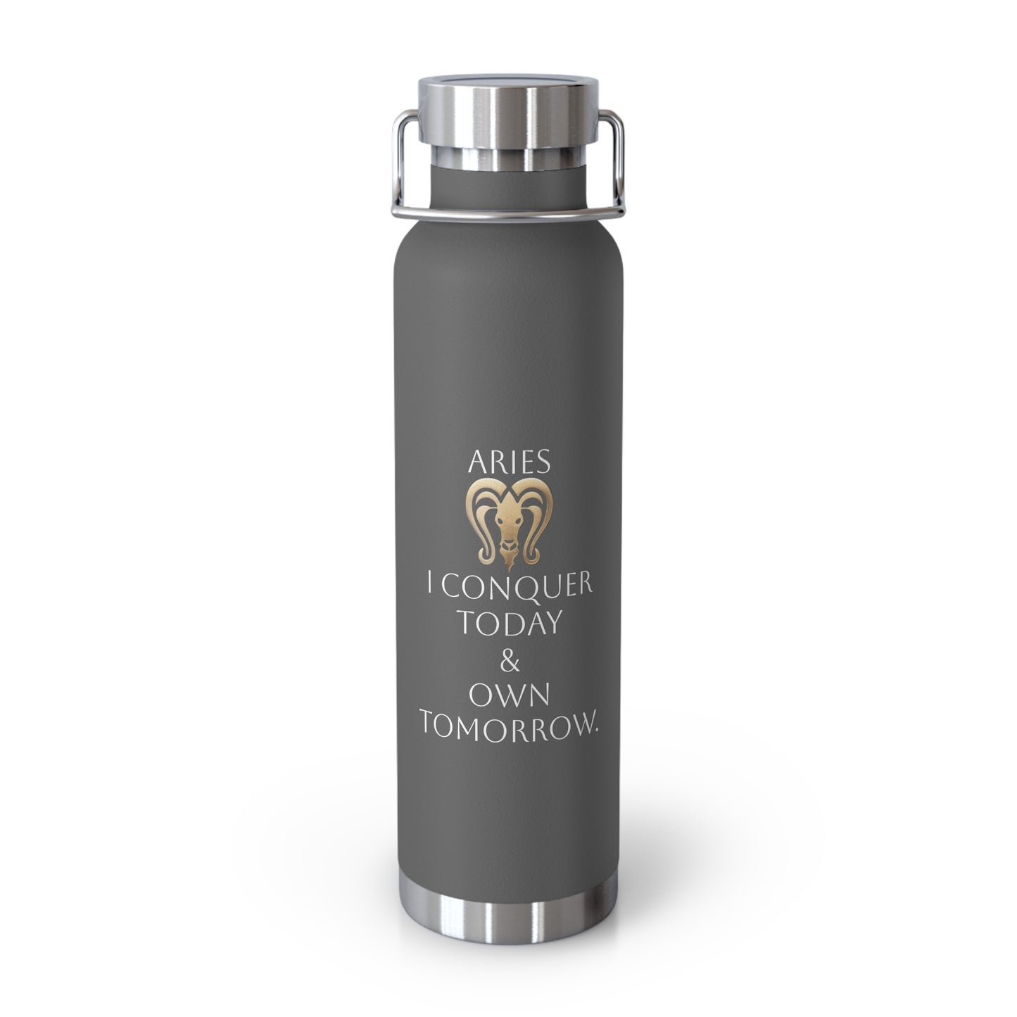 ✨🔮 Enchanted Aries Copper Insulated Bottle – 22oz of Temperature Magic! 🔮✨