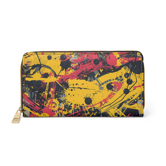 💎✨ Mystical Magic: The Enchanted Zippered Wallet of Elegance & Wonder 🔮💖🌙