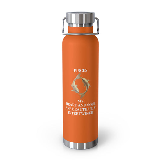 ✨🔮 Enchanted Pisces Copper Insulated Bottle – 22oz of Temperature Magic! 🔮✨