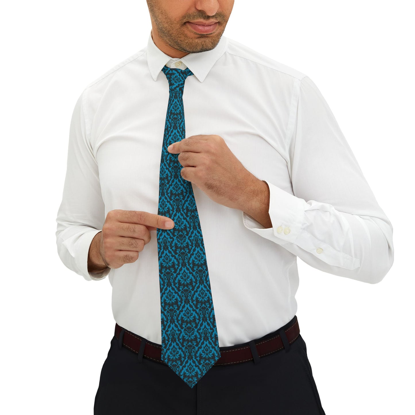 ✨🎩 The Razzle-Dazzle Men’s Necktie: Bold Elegance for the Modern Gentleman 🌟👔