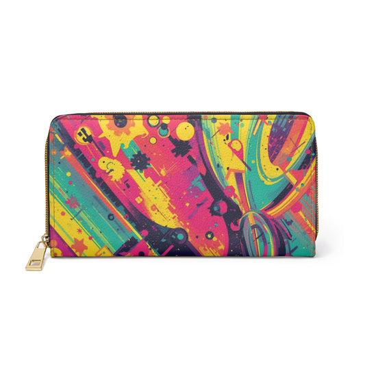 💎✨ Mystical Magic: The Enchanted Zippered Wallet of Elegance & Wonder 🔮💖🌙