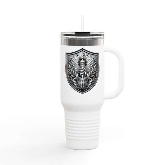 🤍 Enchanted Emblem Travel Tumbler 🤍
