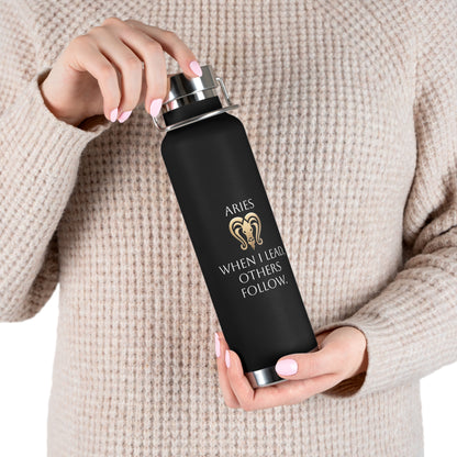 ✨🔮 Enchanted Aries Copper Insulated Bottle – 22oz of Temperature Magic! 🔮✨