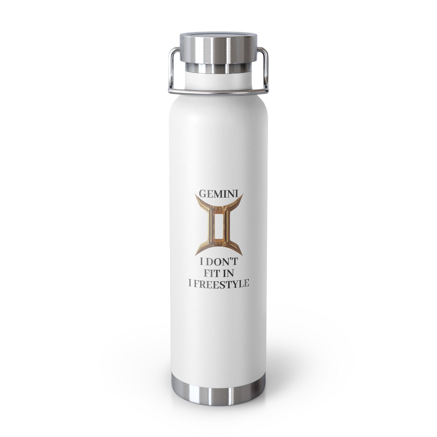 ✨🔮 Enchanted Gemini Copper Insulated Bottle – 22oz of Temperature Magic! 🔮✨