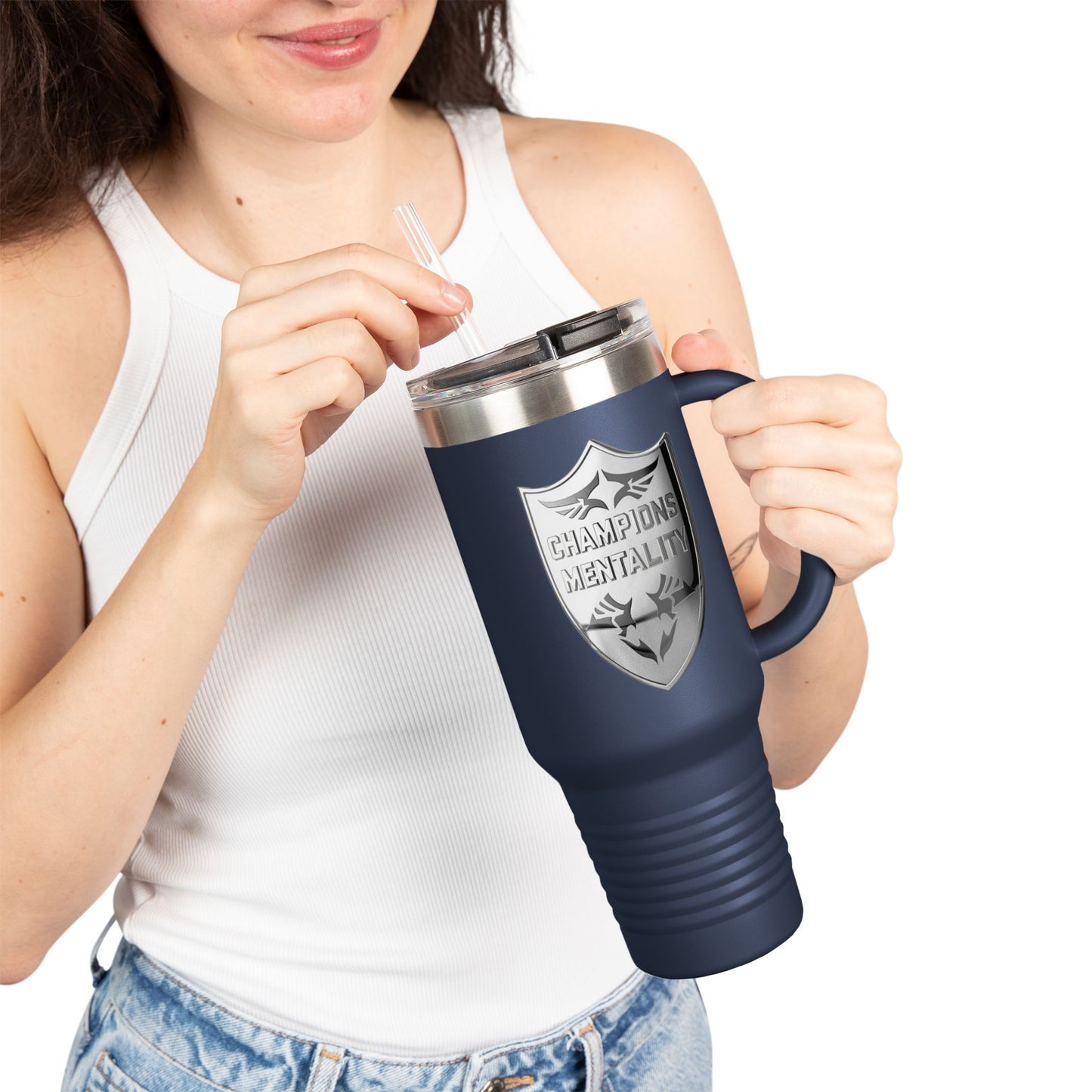 🤍 Enchanted Emblem Travel Tumbler 🤍