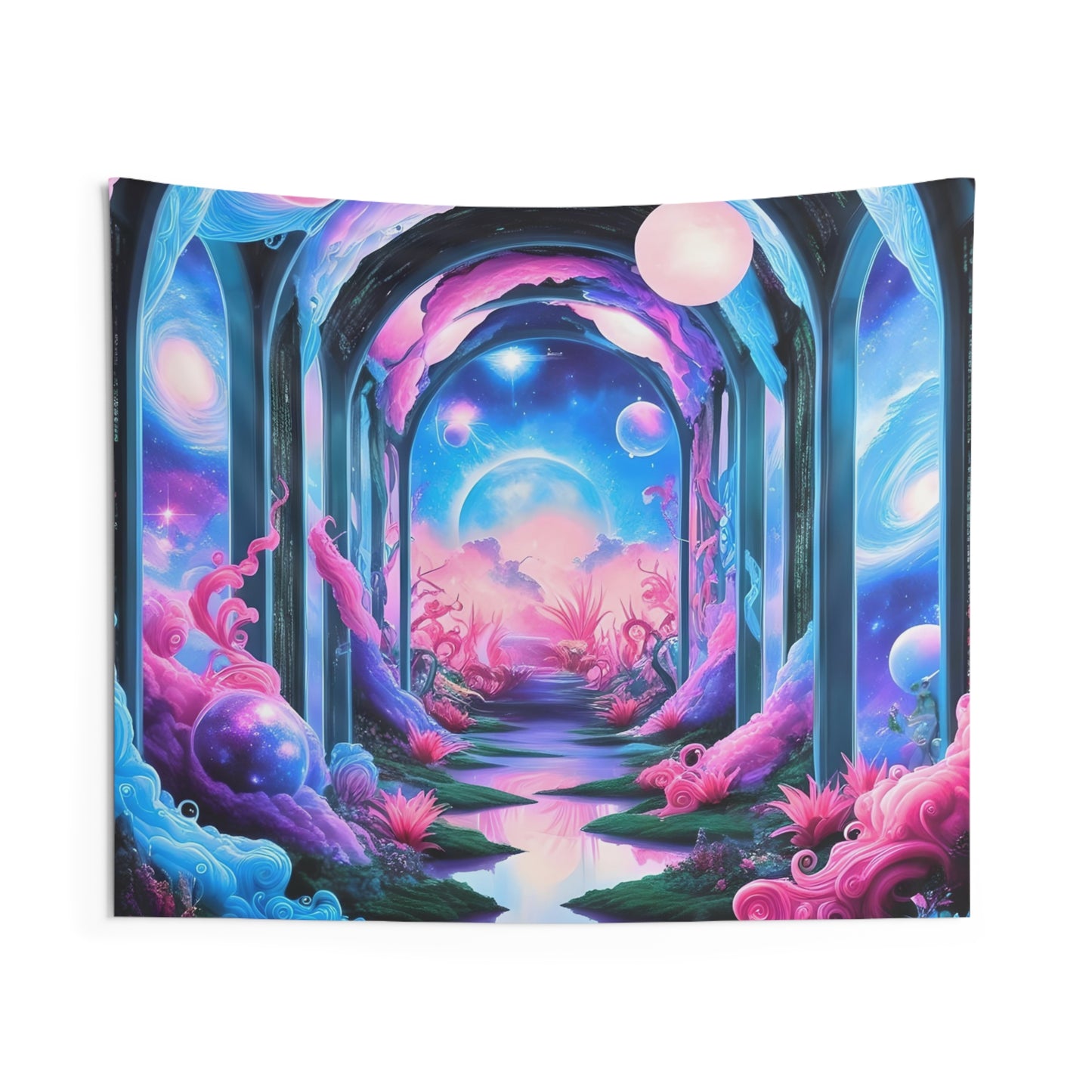 🌟✨ Mystical Aura: Enchanted Tapestry for Your Magical Wall and Captivating Photography Backdrops 📸🪄🌙