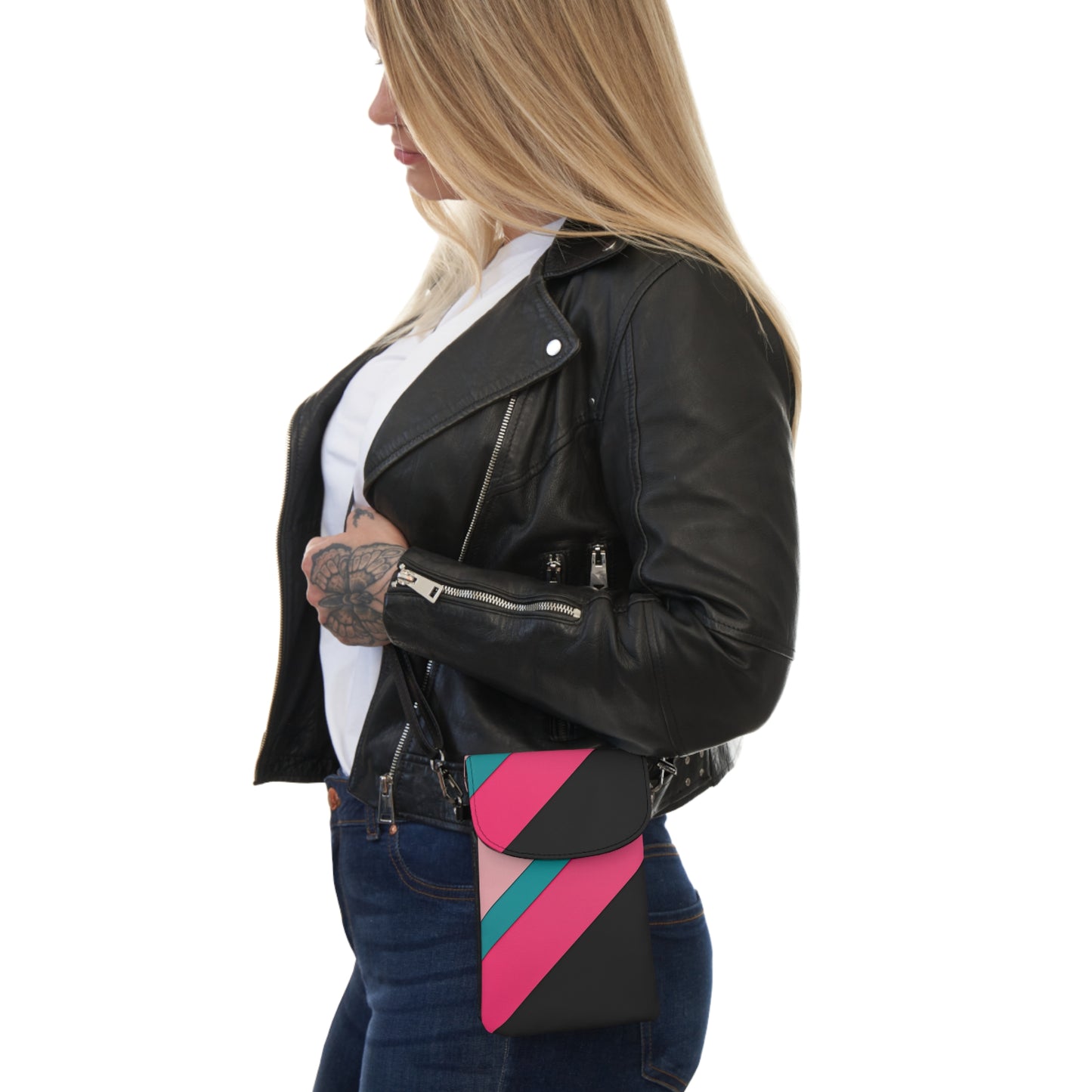 👜🌟 The Razzle-Dazzle Pocket Prism™ Cell Phone Wallet ✨💼🌈