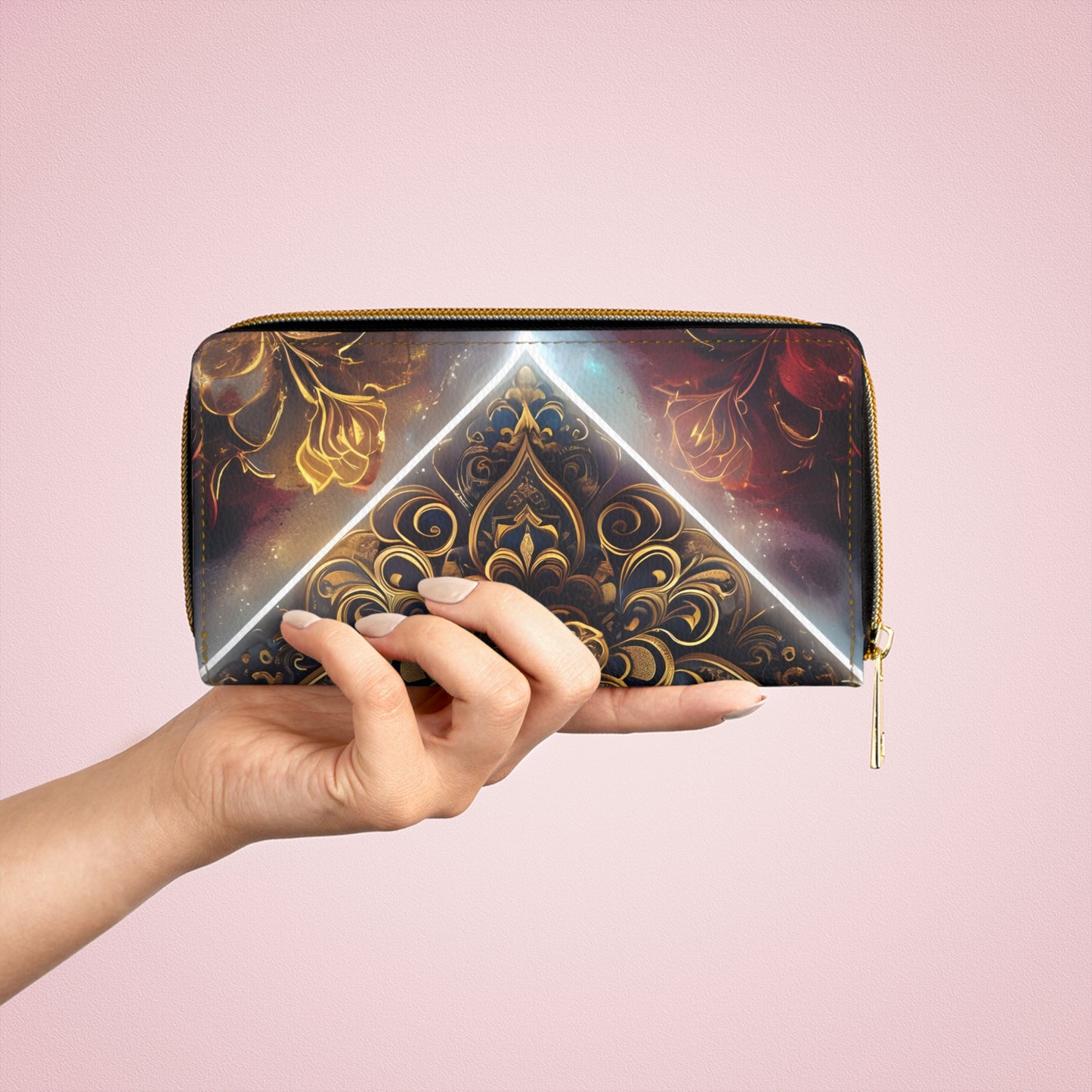 💎✨ Mystical Magic: The Enchanted Zippered Wallet of Elegance & Wonder 🔮💖🌙