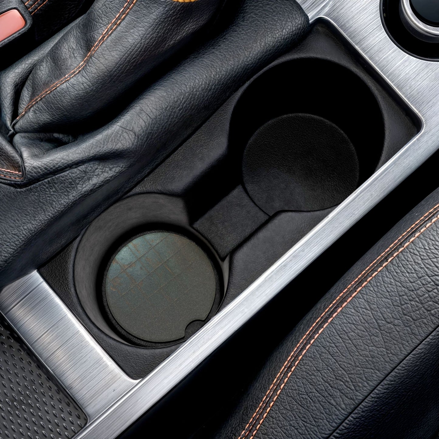 ✨🚗 The Enchanted Drive: Spellstone Sip Coasters – 2-Piece Luxury Car Set 💎🌙