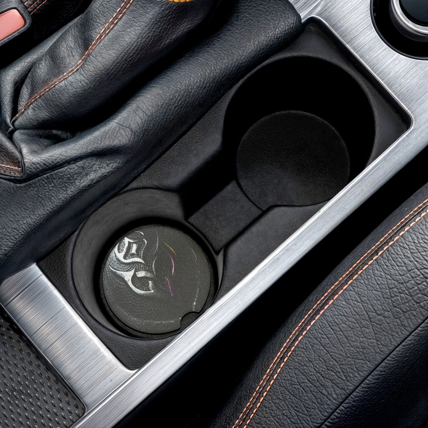 ✨🚗 The Enchanted Drive: Spellstone Sip Coasters – 2-Piece Luxury Car Set 💎🌙