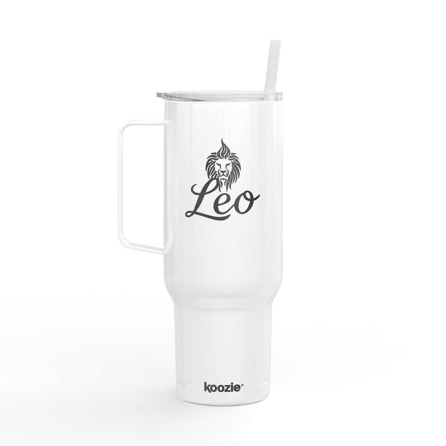 Cosmic Leo Signatures ✨ 40oz Engraved Zodiac Tumbler