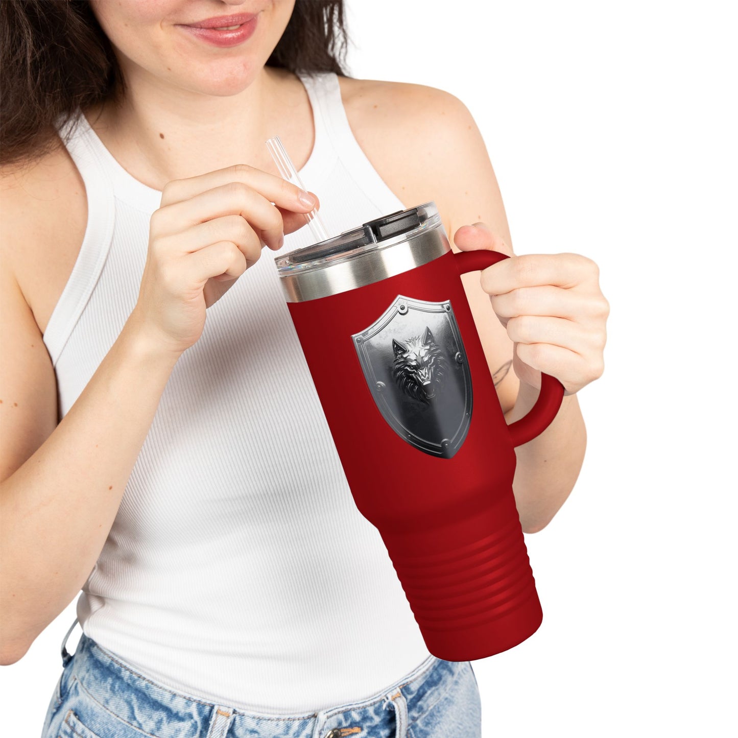 🤍 Enchanted Emblem Travel Tumbler 🤍