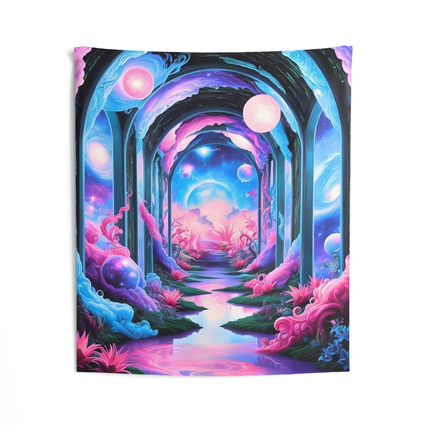 🌟✨ Mystical Aura: Enchanted Tapestry for Your Magical Wall and Captivating Photography Backdrops 📸🪄🌙