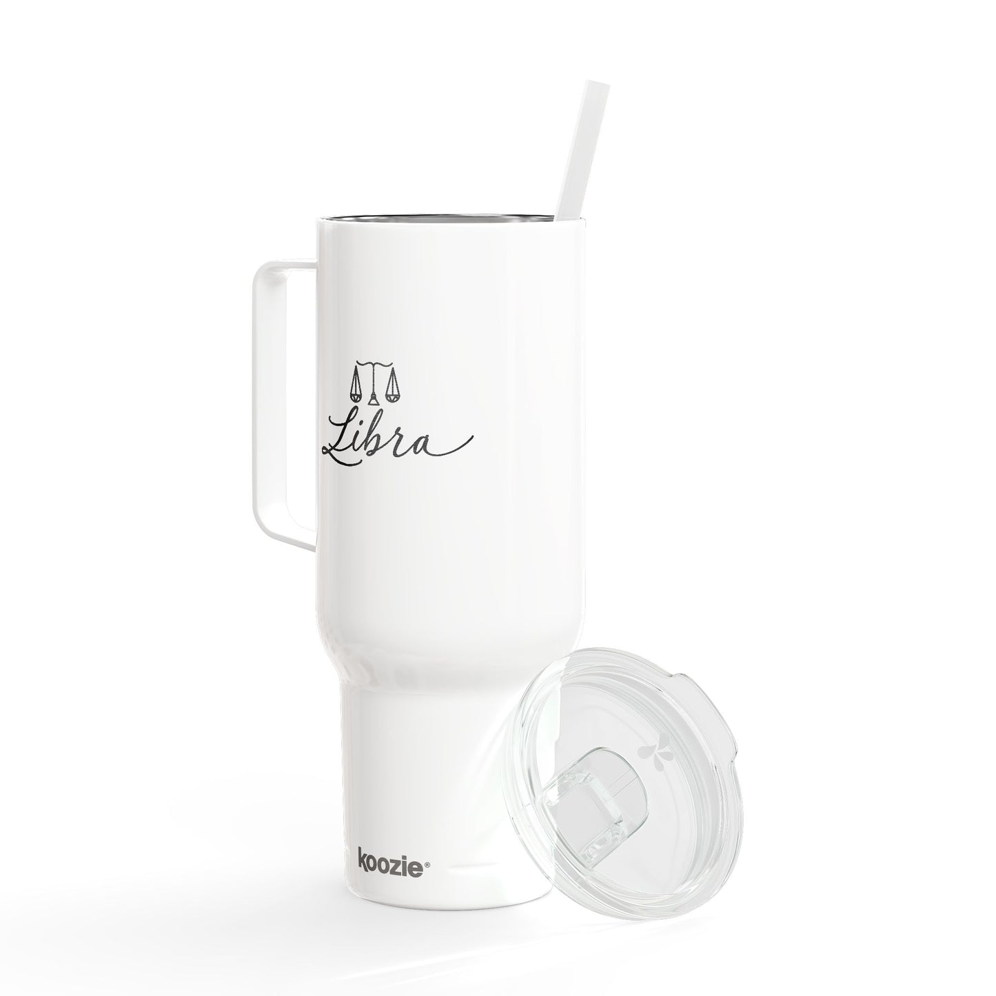 Cosmic Libra Signatures ✨ 40oz Engraved Zodiac Tumbler