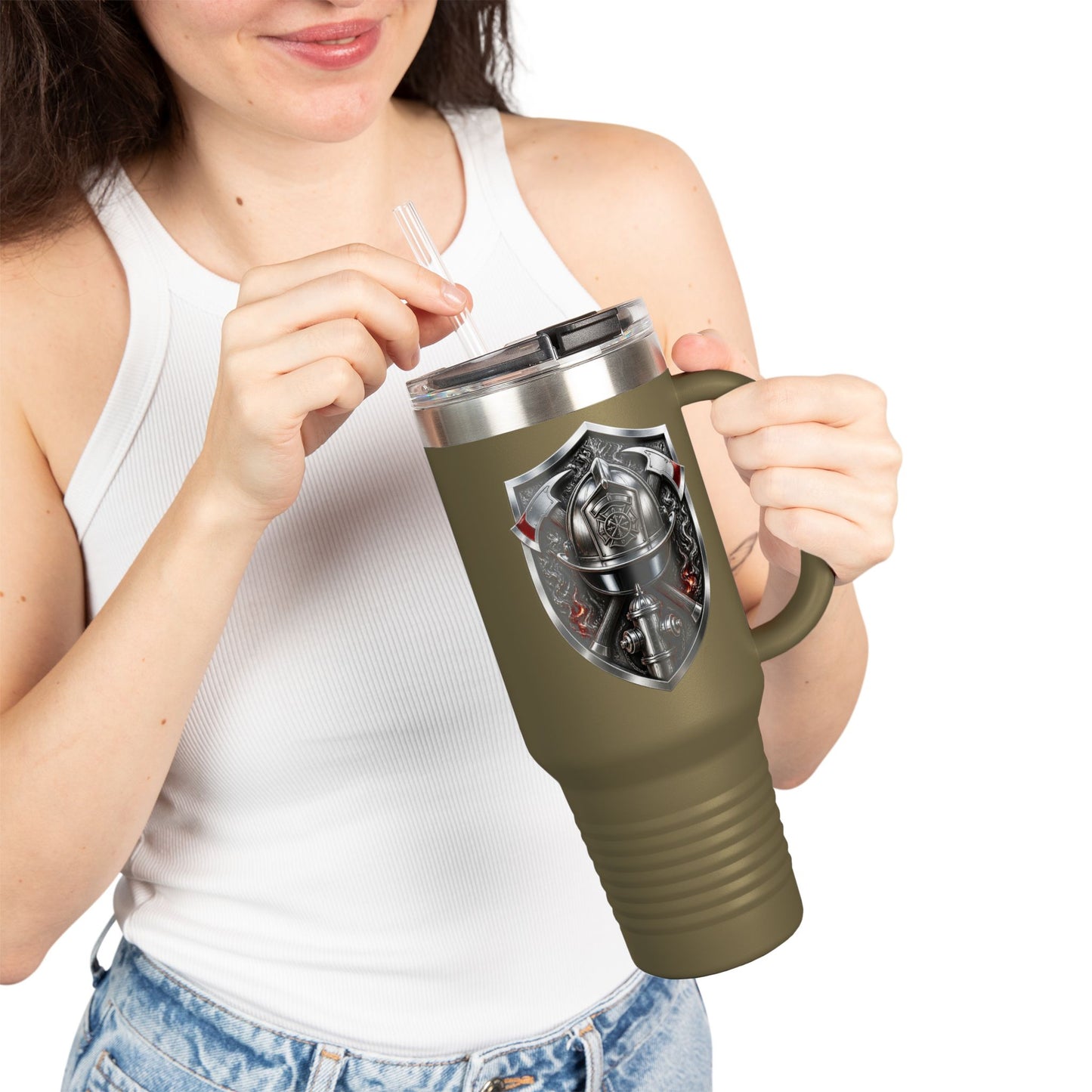 🤍 Enchanted Emblem Travel Tumbler 🤍