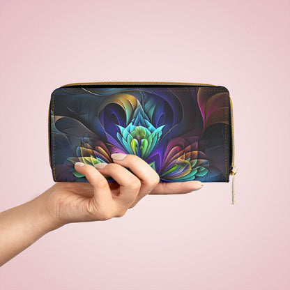 💎✨ Mystical Magic: The Enchanted Zippered Wallet of Elegance & Wonder 🔮💖🌙