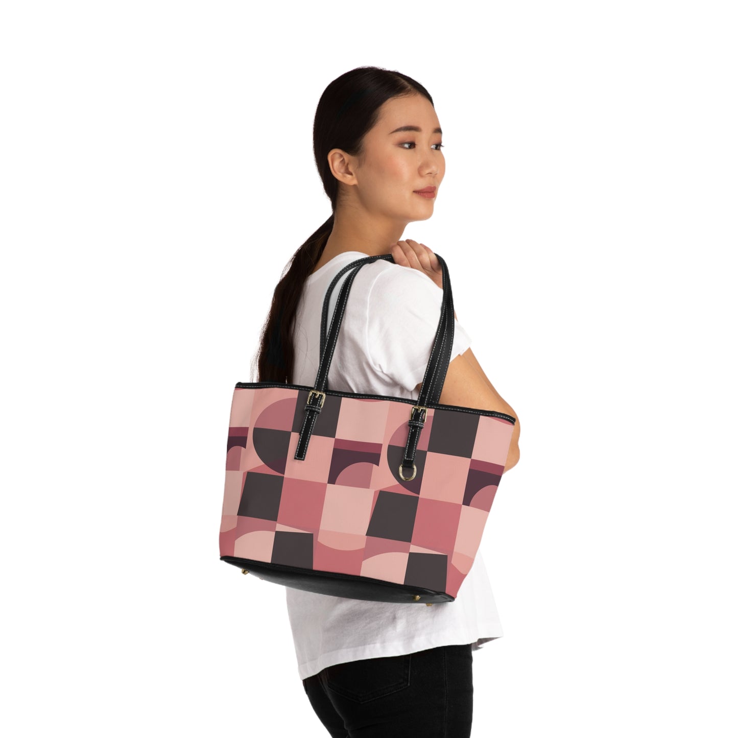 👜✨ The Razzle-Dazzle Double Vision™ PU Leather Shoulder Bag ✨👜🌈