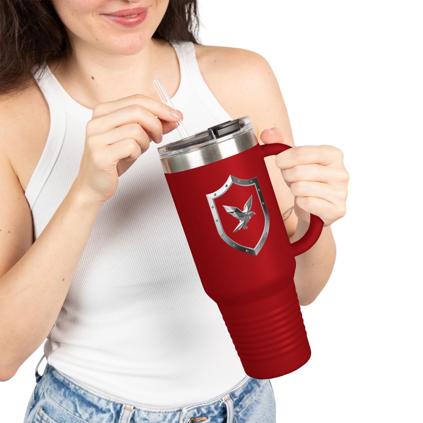 🤍 Enchanted Emblem Travel Tumbler 🤍