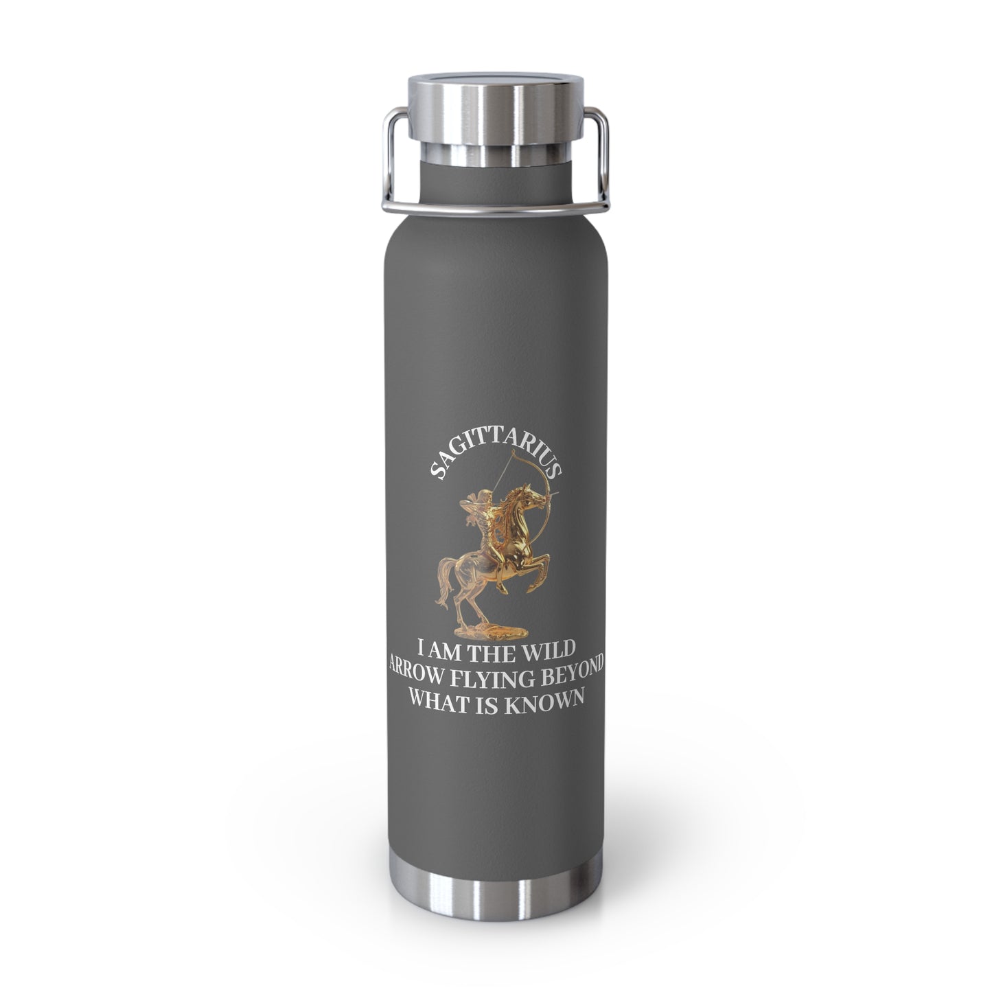 ✨🔮 Enchanted Sagittarius Copper Insulated Bottle – 22oz of Temperature Magic! 🔮✨