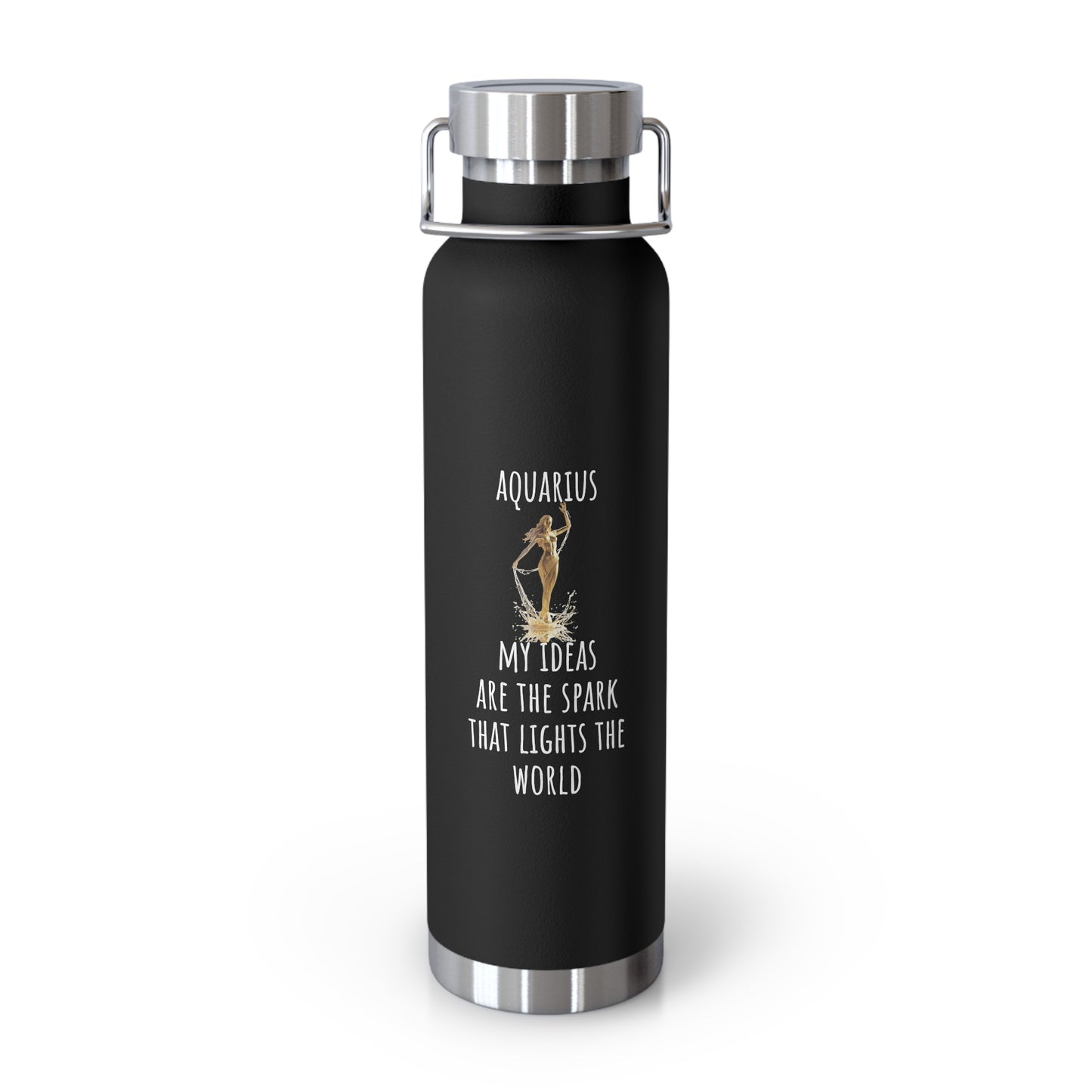 ✨🔮 Enchanted Aquarius Copper Insulated Bottle – 22oz of Temperature Magic! 🔮✨