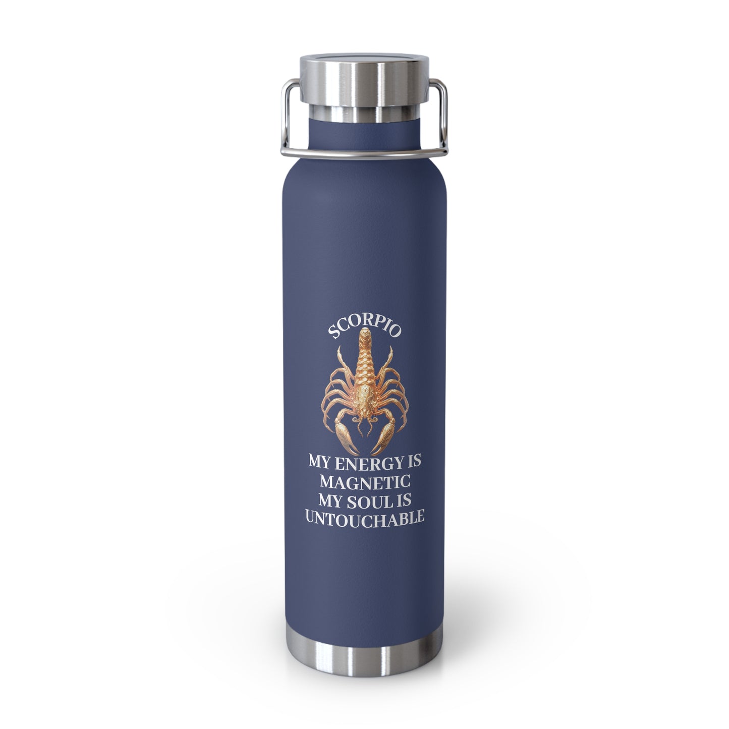 ✨🔮 Enchanted Scorpio Copper Insulated Bottle – 22oz of Temperature Magic! 🔮✨