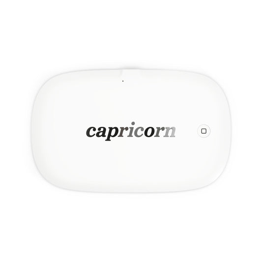 ♑ Aurora UV Phone Sanitizer & Fast Wireless Charging Pad – Capricorn Edition 🏔️♑