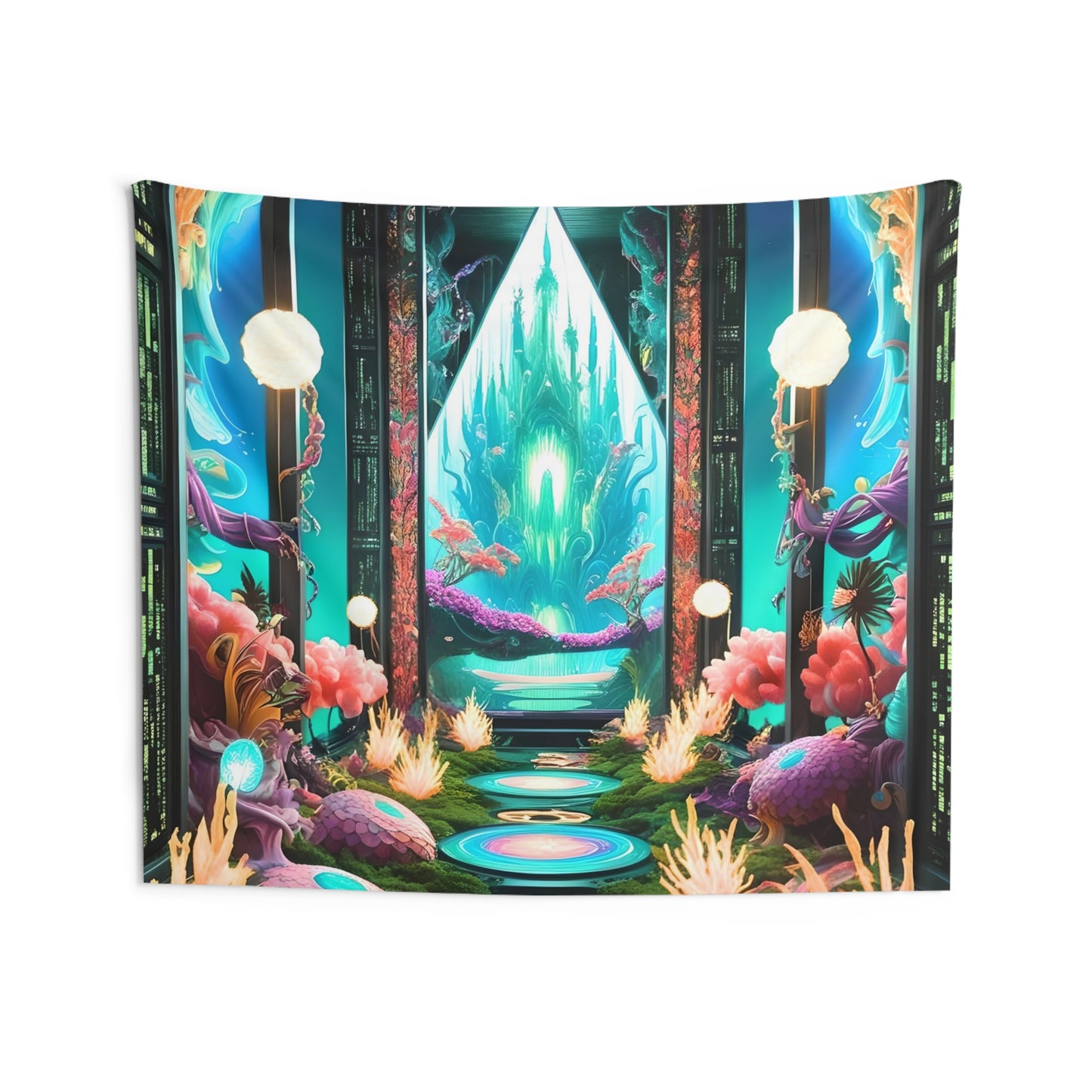 🌟✨ Mystical Aura: Enchanted Tapestry for Your Magical Wall and Captivating Photography Backdrops 📸🪄🌙