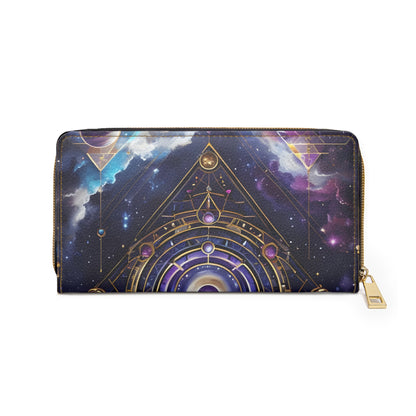 💎✨ Mystical Magic: The Enchanted Zippered Wallet of Elegance & Wonder 🔮💖🌙