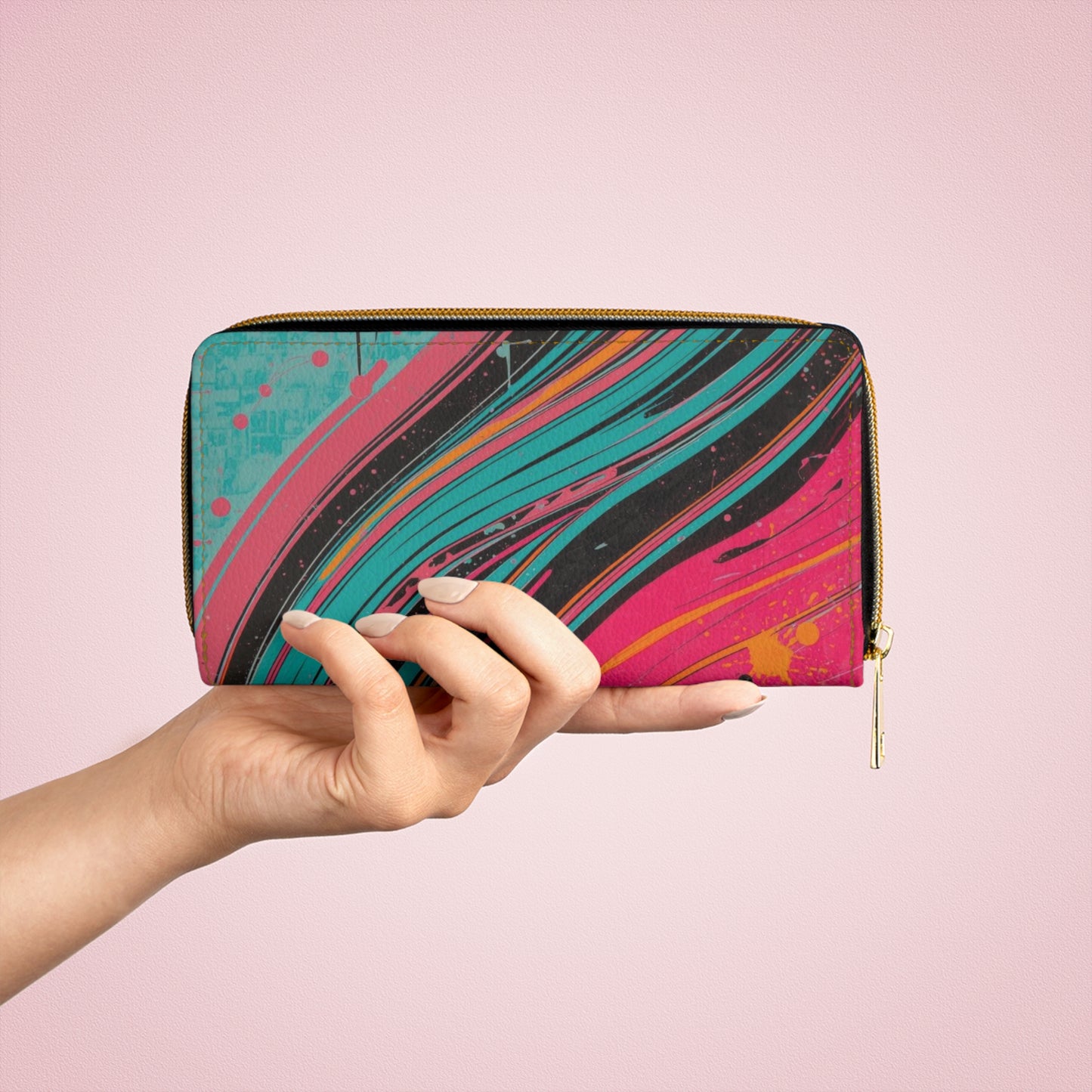 💎✨ Mystical Magic: The Enchanted Zippered Wallet of Elegance & Wonder 🔮💖🌙