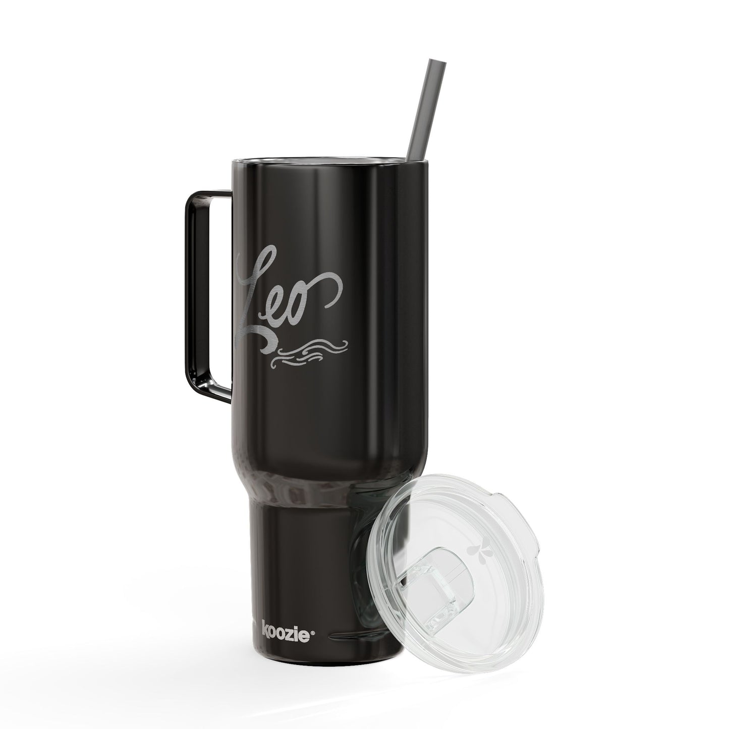 Cosmic Leo Signatures ✨ 40oz Engraved Zodiac Tumbler