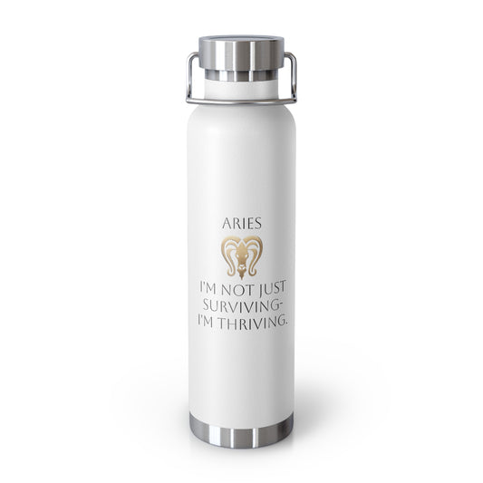 ✨🔮 Enchanted Aries Copper Insulated Bottle – 22oz of Temperature Magic! 🔮✨