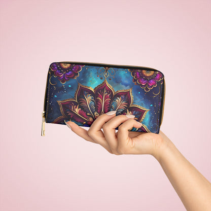 💎✨ Mystical Magic: The Enchanted Zippered Wallet of Elegance & Wonder 🔮💖🌙