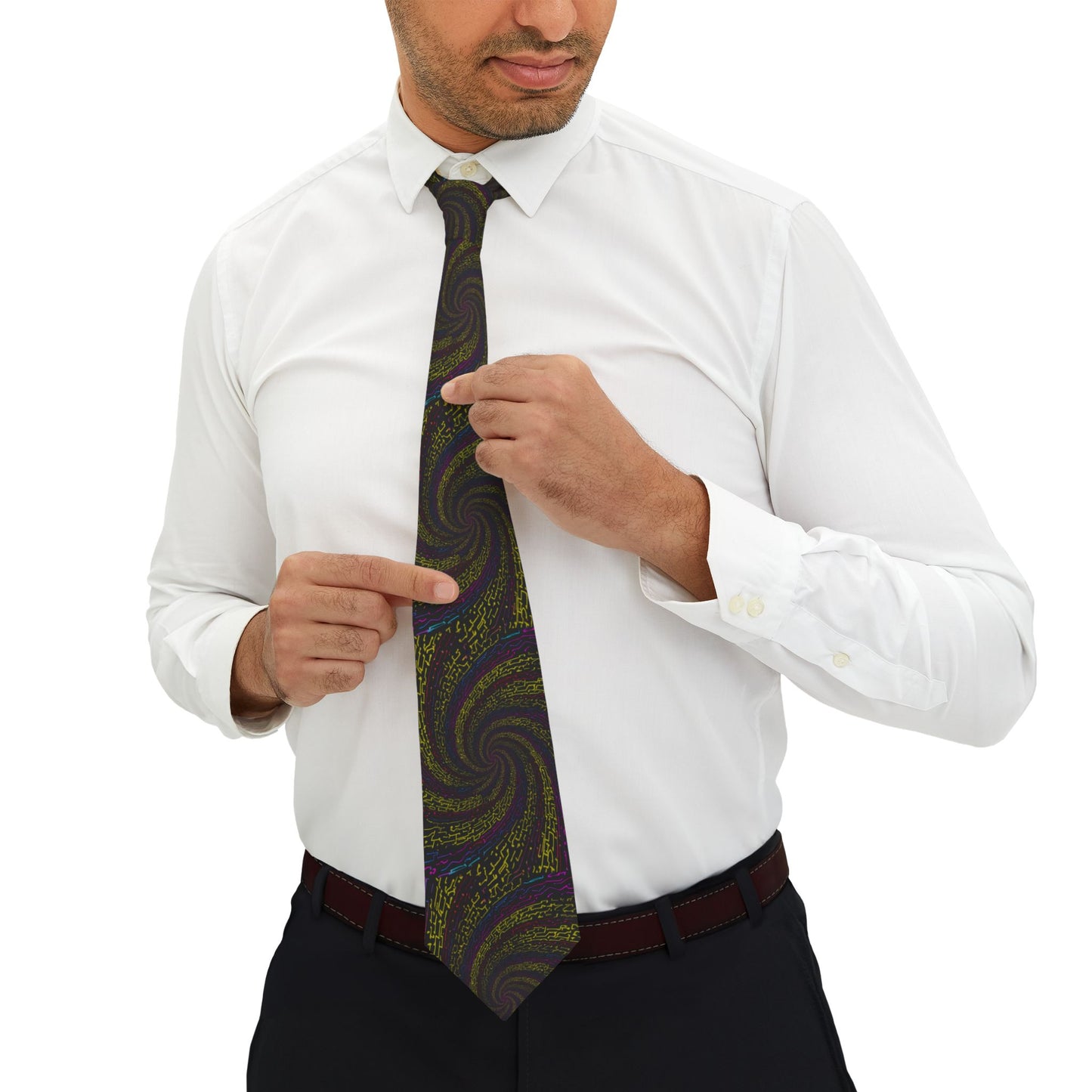 ✨🎩 The Razzle-Dazzle Men’s Necktie: Bold Elegance for the Modern Gentleman 🌟👔