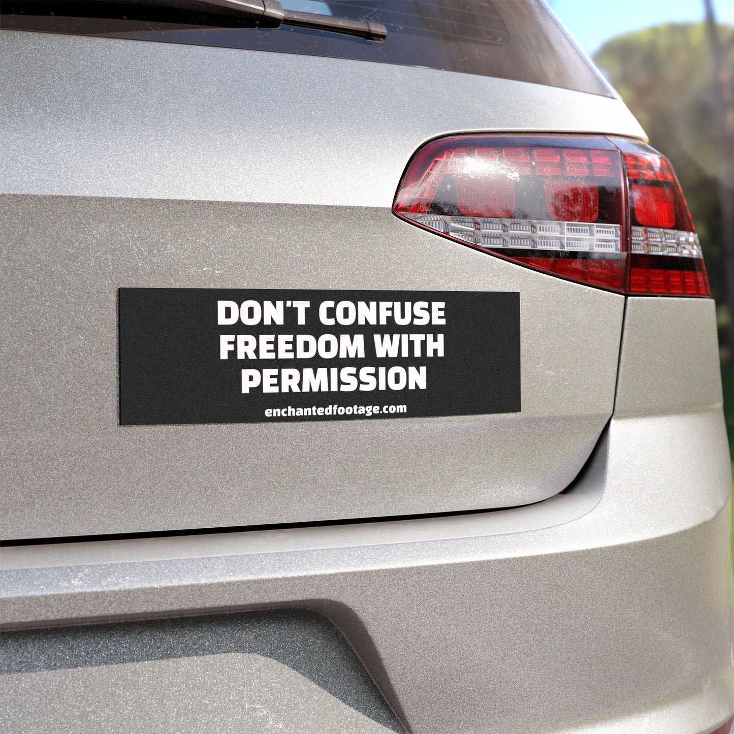 🤍 The Enchanted Statement™ Bumper Sticker | The Enchanted Drive Collection 🤍