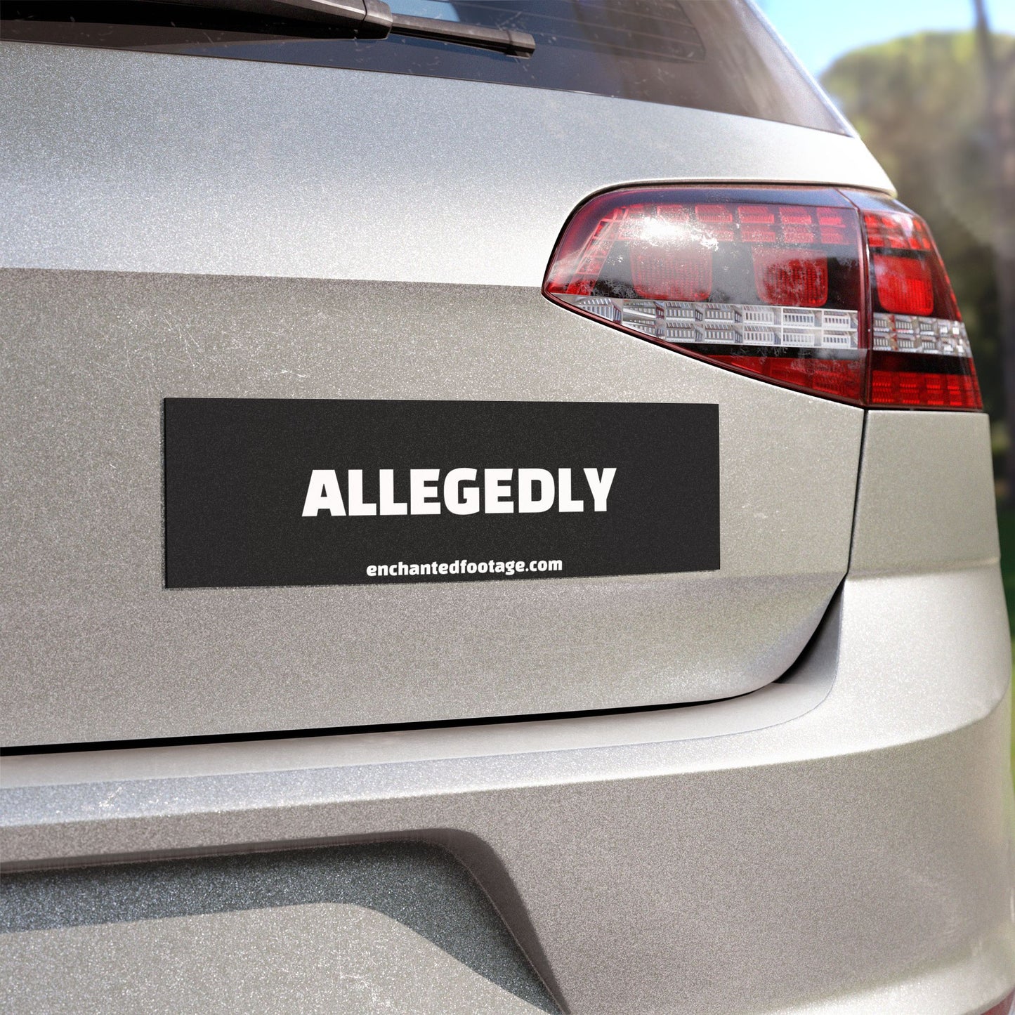 🤍 The Enchanted Statement™ Bumper Sticker | The Enchanted Drive Collection 🤍