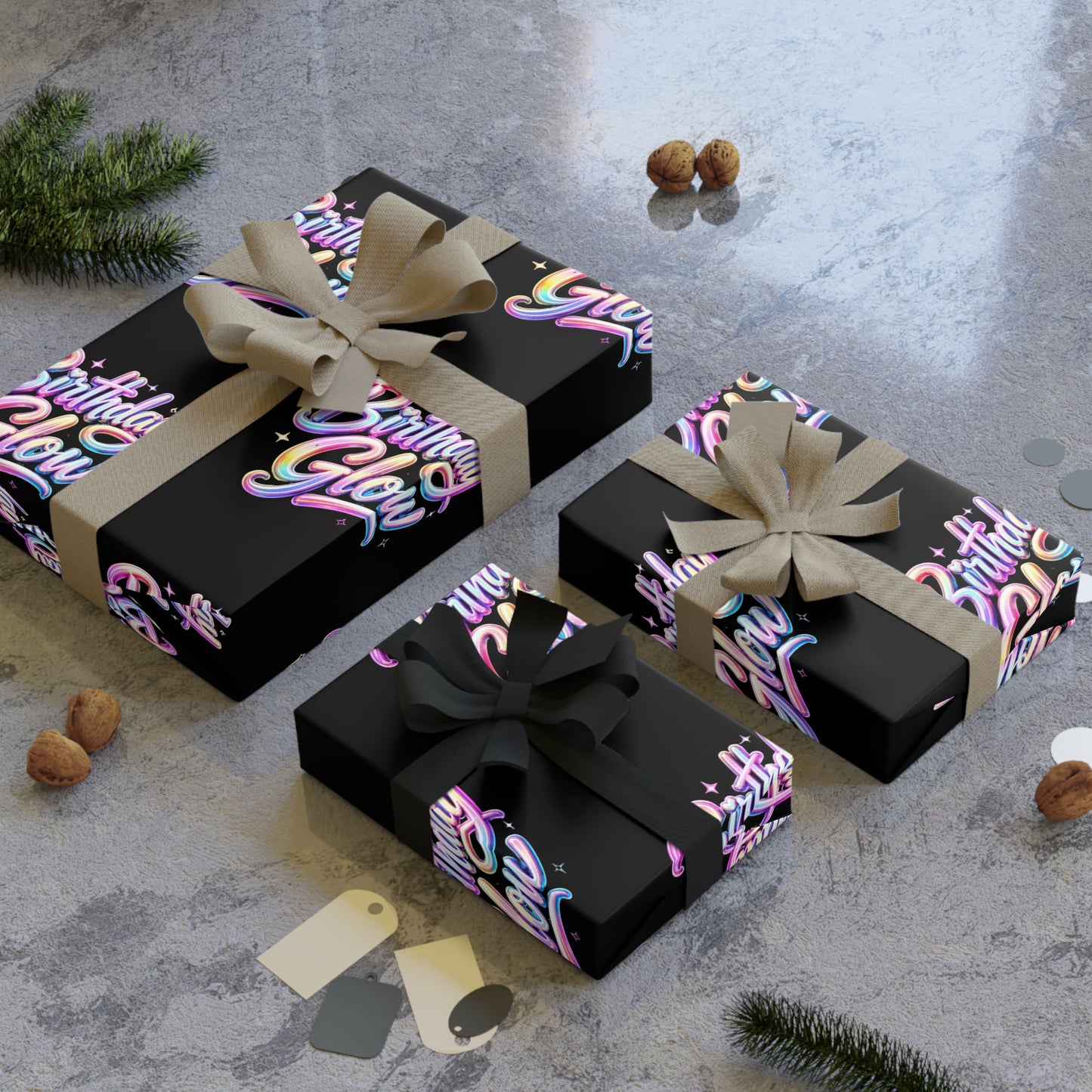 🤍 Birthday Wrapping Paper | The Enchanted Wrap™ Collection 🤍