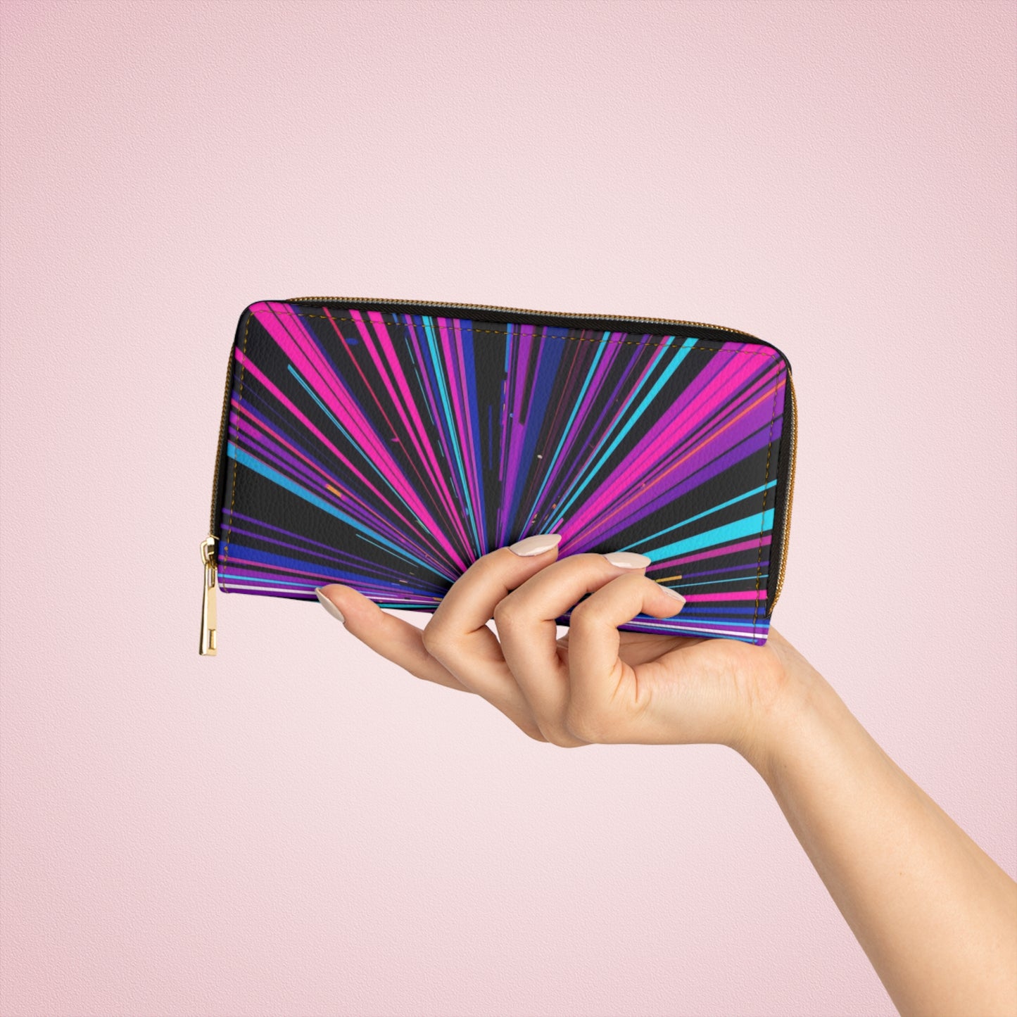 💎✨ Mystical Magic: The Enchanted Zippered Wallet of Elegance & Wonder 🔮💖🌙